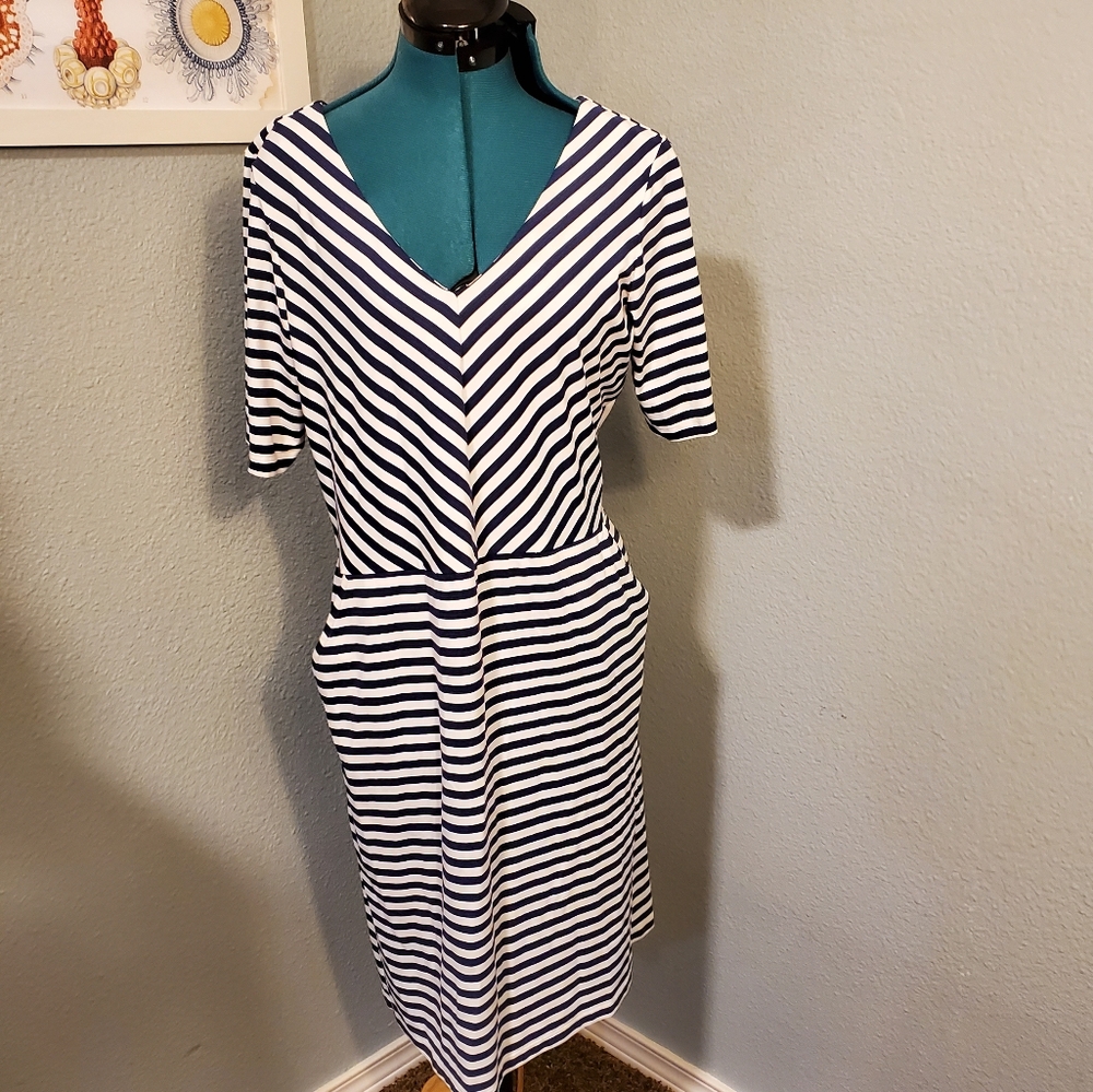 J. McLaughlin Striped Dress